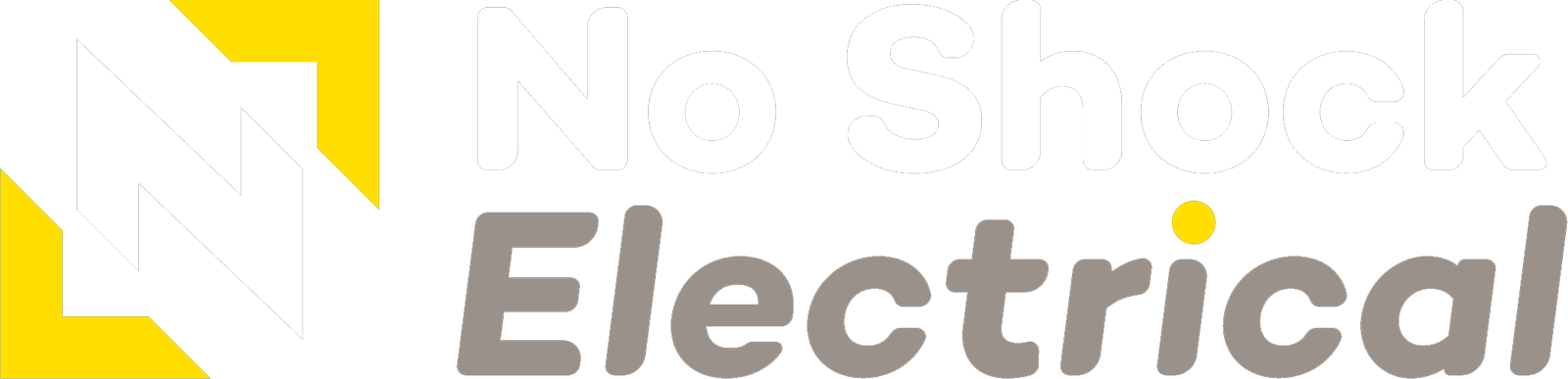 No Shock Electrical footer logo